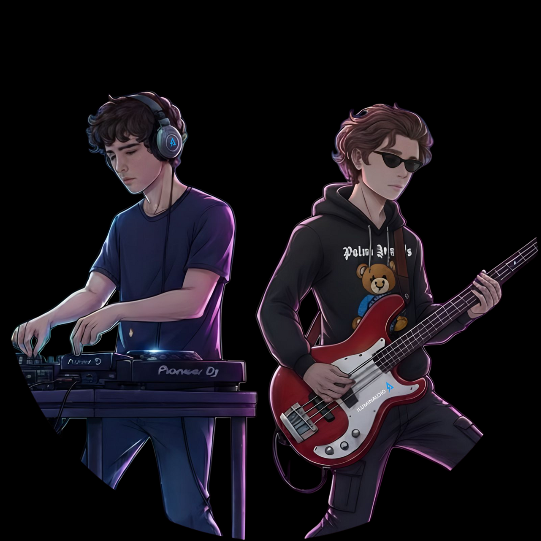 Gnasher y Rainy, fundadores de Iluminaudio